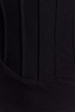 Gemma Strapless Mesh Maxi Dress Black