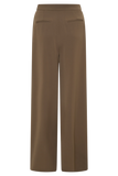 Faith Suiting Wide Leg Pant Cacao Brown