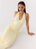 Maribelle Maxi Dress Lemon