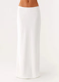 Ashi Maxi Skirt White