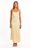 Ely Yellow Lace Maxi Formal Dress PRE ORDER