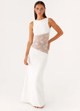 Lucinda Maxi Dress White