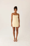 Luna Rosa Mini Dress Baby Yellow