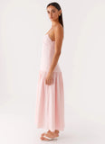 Found You Midi Dress Pink