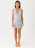 Mura Mini Dress Misty Blue