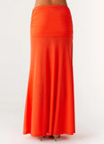 Blaze Maxi Skirt Fire Red