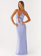Roberta Maxi Dress Heather Blue