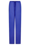 Tonya Sheer Straight Leg Pant Cobalt Blue