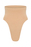 Saria High Waist Shapewear Briefs Beige