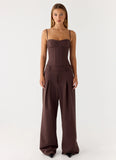 Ania Corset Top Chocolate