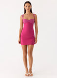 Marias Mini Dress Fuchsia