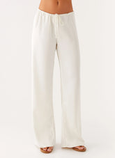 Deacon Low Rise Pants Butter