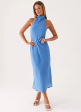 Shelly Midi Dress Azure