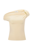 Kinsley Slinky Top With Hardware Pale Lemon