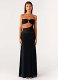 No Apologies Maxi Dress Black