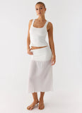 Connect My Heart Top White