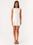 Kelda Mini Dress White