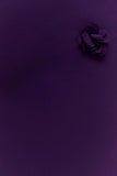Rosalie Floral Chiffon Maxi Dress Purple