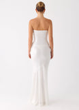 Anticipating Sequin Maxi Dress White