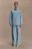 Mannon Mid Rise Denim Jeans 80S Blue