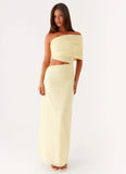 Gillian Maxi Dress Yellow