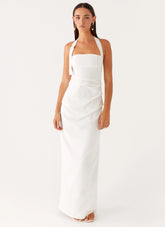 Rumour Has it Maxi Dress White