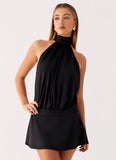 Valor Mini Dress Black