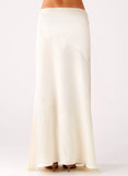 Chandra Maxi Skirt Ivory