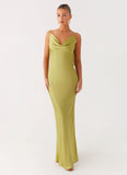 Jade Escape Maxi Dress Lime
