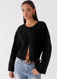 Daphne Knit Cardigan Black