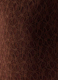 Promise Me Lace Maxi Dress Chocolate