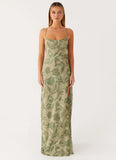 Alouette Maxi Dress Jade Fern