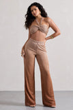 Connection Gold Metallic Ombre Trousers