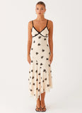 Amelia Midi Dress Nude