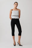 Lilou Pleated Sleeveless Top Polka Dot