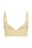 Coleene Pointelle Knit Top Lemon