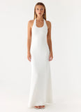 New Girl Maxi Dress White