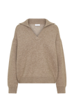 Luca Knit Jumper Beige Marle