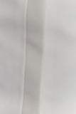 Carina Peplum Cotton Shirt Dress White