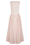 Sharon Scuba Jersey Midi Dress Ballet Pink