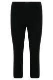 Blanca Stretch Crepe Capri Pants Black