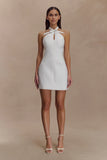 Freya Halter Bow Mini Dress Ivory