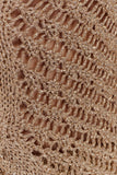 Waverley Metallic Knit Swim Cover Up Gold