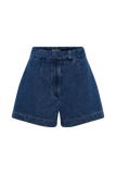 Abel Denim Shorts Dark Blue