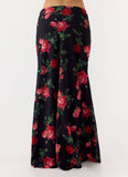 Star Girl Chiffon Maxi Skirt Midnight Bloom