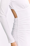 Grayson White Long Sleeve Maxi Dress