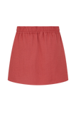 Kallie Linen Skort Burnt Rose