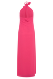 Rosalia Cowl Neck Maxi Dress Raspberry