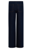Caitlin Mid Rise Denim Jeans Indigo Blue