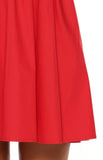 Gracelyn Red Embroidered Mini Dress